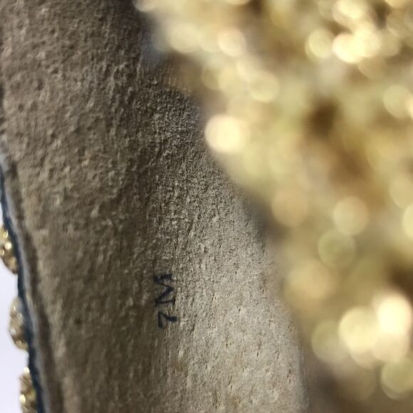 Gold Lace Heels Size (7M) by Jennifer Moore - Picture 15 of 15